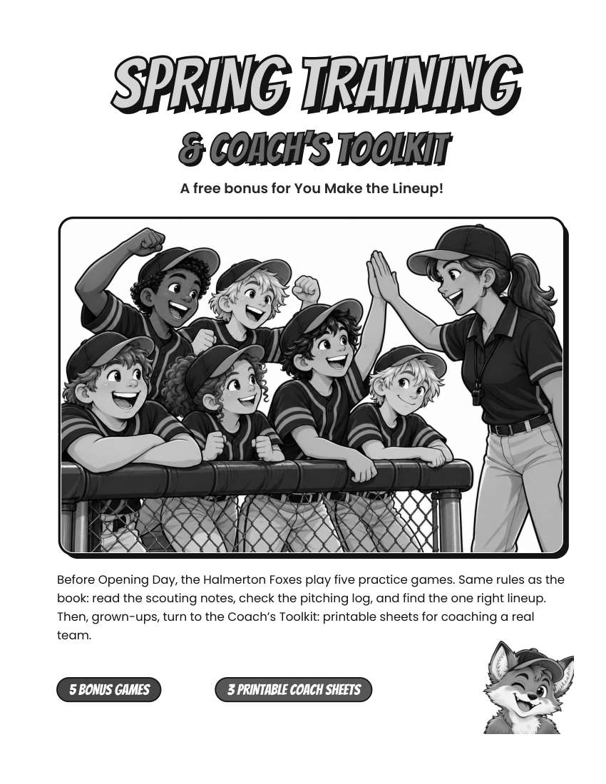 Free Bonus: Spring Training & Coach's Toolkit