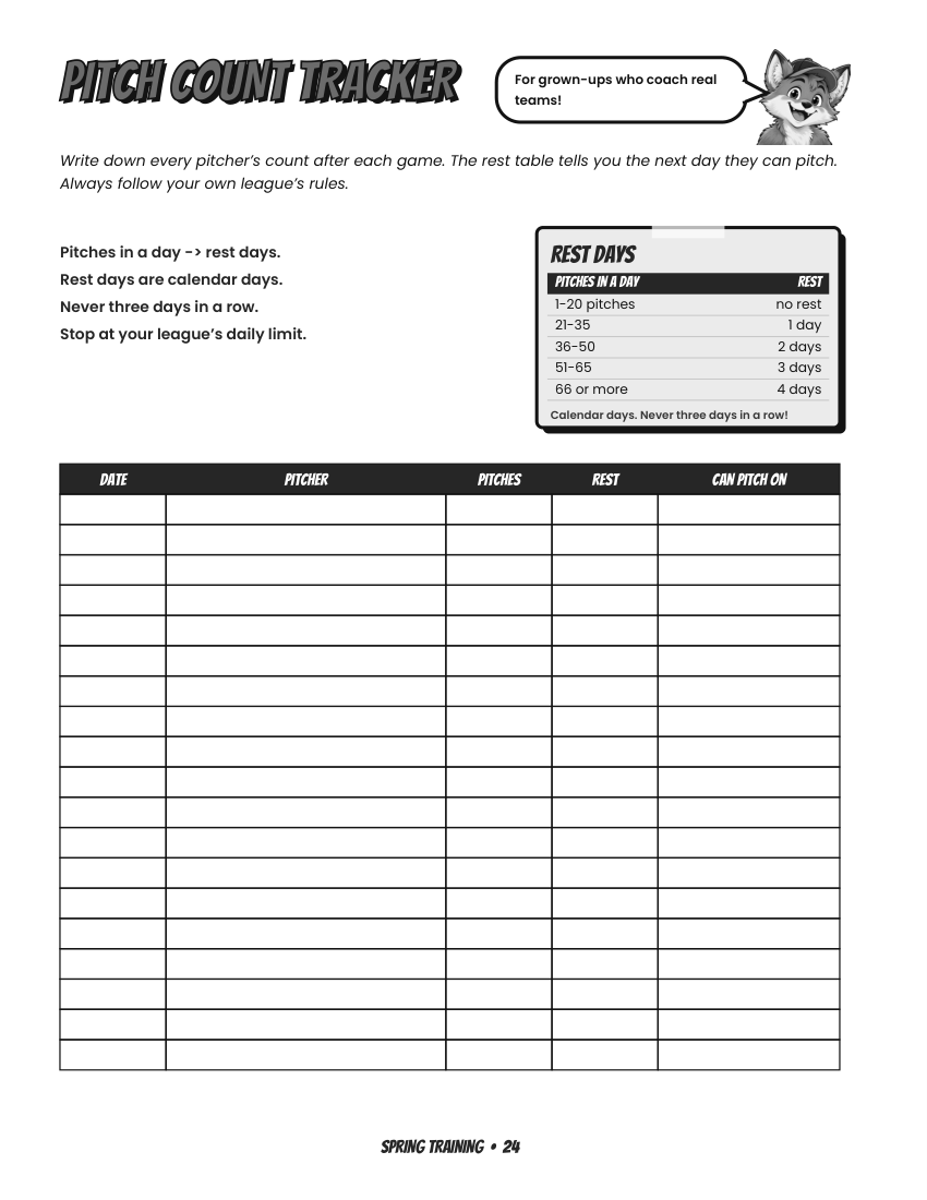 Free Bonus: Spring Training & Coach's Toolkit - 1
