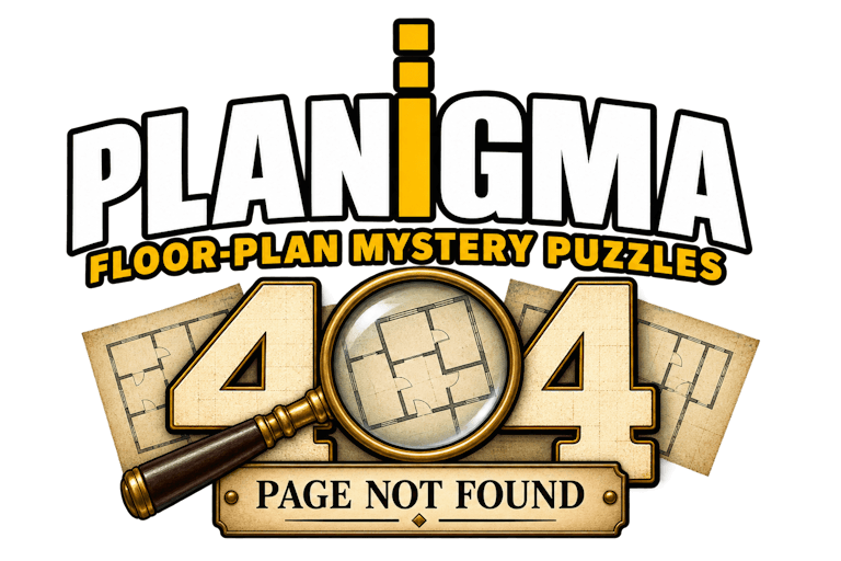 PLANIGMA - Floor-Plan Mystery Puzzles